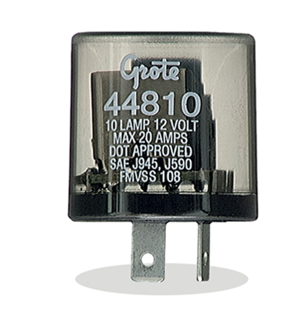 Two Terminal 10-Lamp Electromechanical Flasher